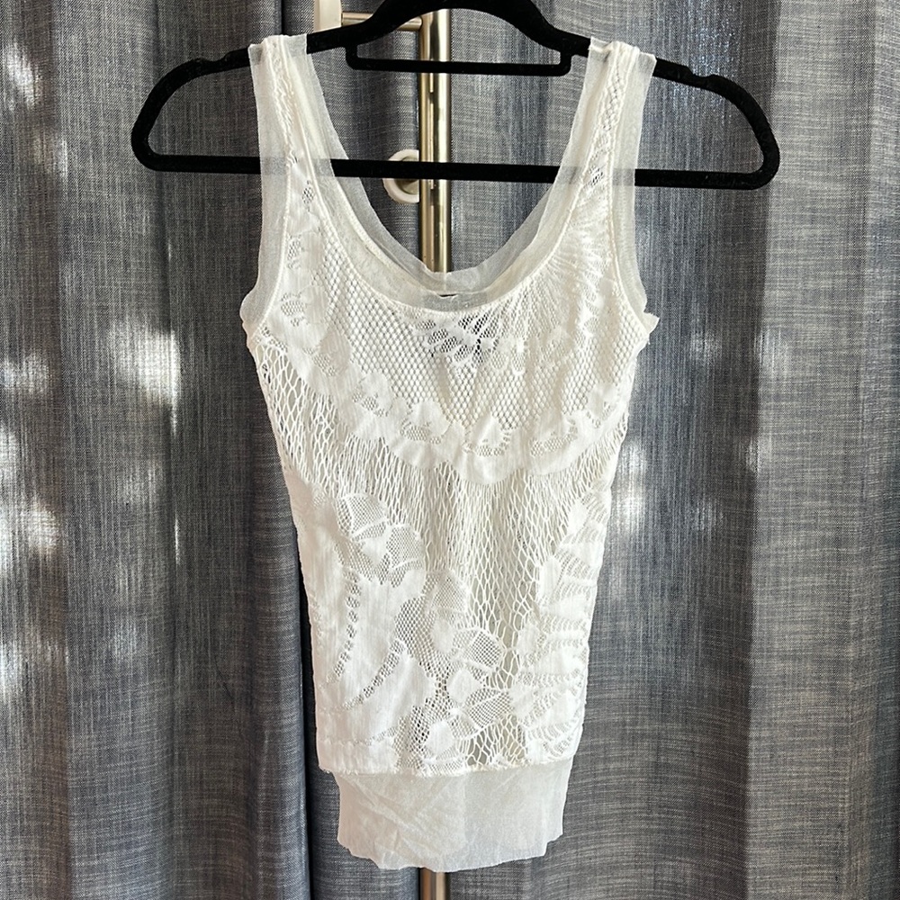 Jean Paul Gaultier Trendy Mesh Top